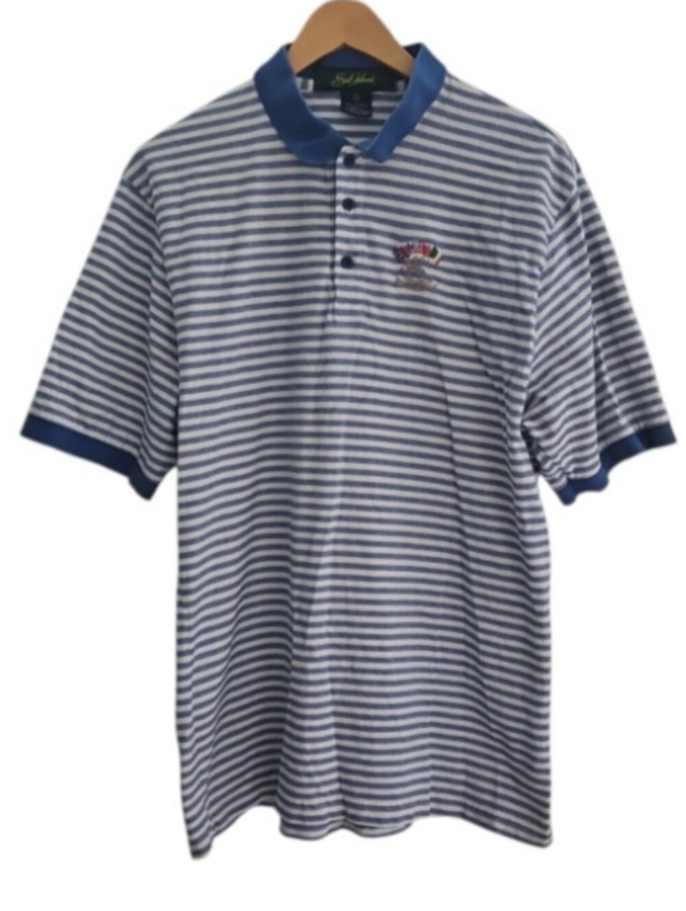 Vintage 2001 Walker Cup Golf Polo Men’s L Sea Island USA Ireland Embroidered
